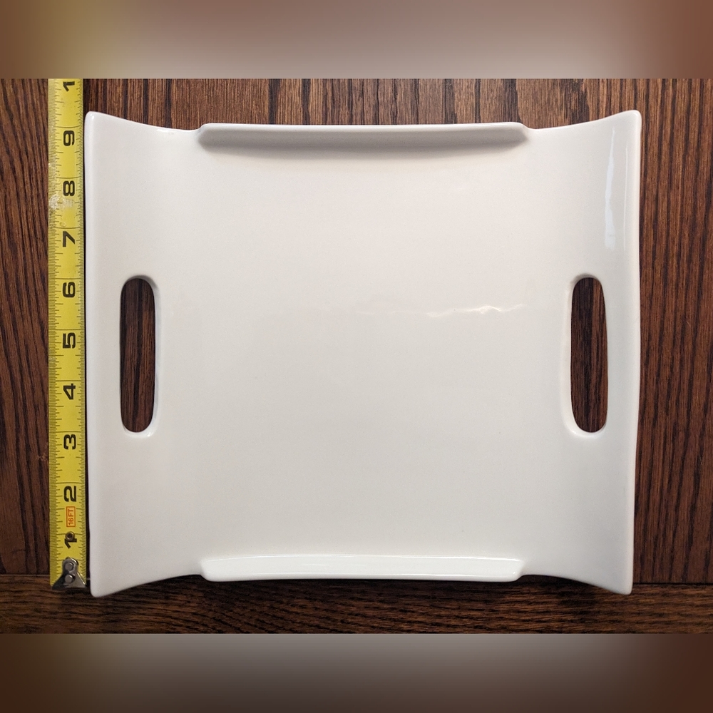 Ceramic Tray with Curved Edges (great for sushi!)